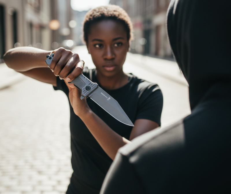 Browning FA50 Ergonomic Handle Defense Tool Silver